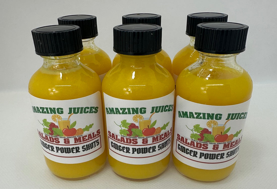 Amazing Ginger Shot Prep - 6 Pack